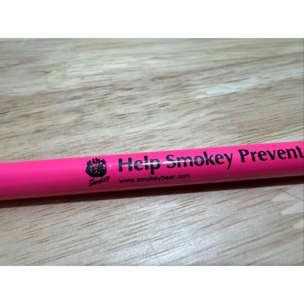 Vintage Advertising Pencil Lot O'Reilly Smokey The Bear Starter Logo Pattern